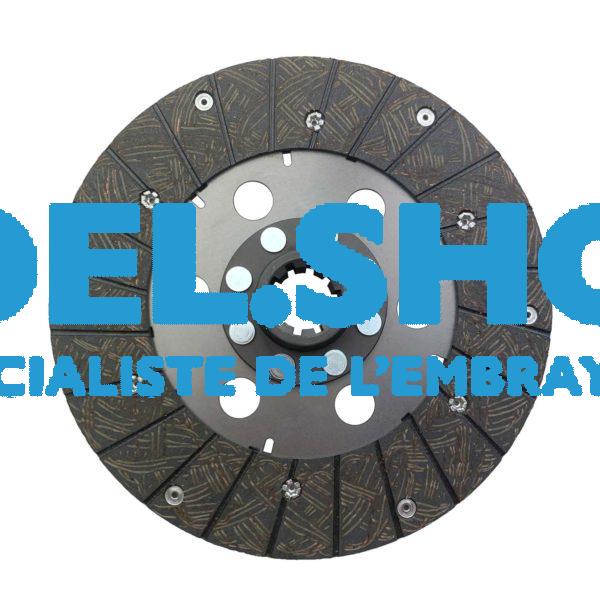Disque d'embrayage - AV. - Renault - Ø250 - 10 cannelures