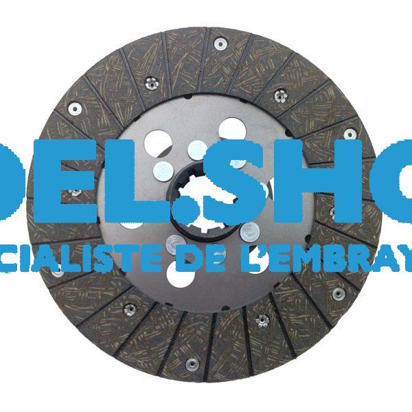 Disque d'embrayage - Renault - P.D.F. - Ø250 - 10 cannelures