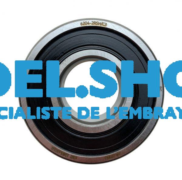 Roulement pilote SKF 6204 2RSR - 20 x 47 x 14 - Tracteur Agricole