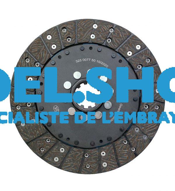 Disque d'embrayage David Brown - 36,5 X 45 - 10 Can. - Organique