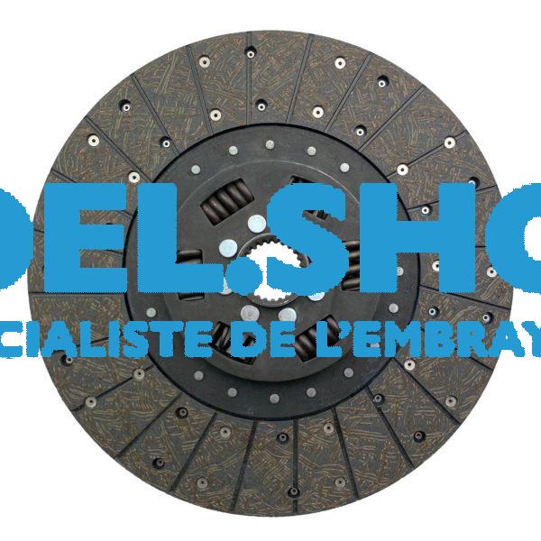 Disque d'embrayage 38 X 41,6 - Ford New Holland - ⌀330 - 25 Can.