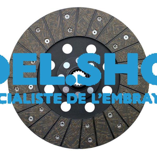 Disque d'embrayage 28 X 32 - KHD Deutz - ⌀280 - 17 Cannelures