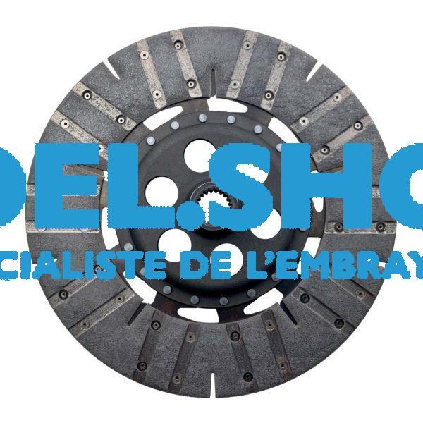 Disque d'embrayage 25,5 X 29,4 - ⌀333 21 Can. - Massey Ferguson