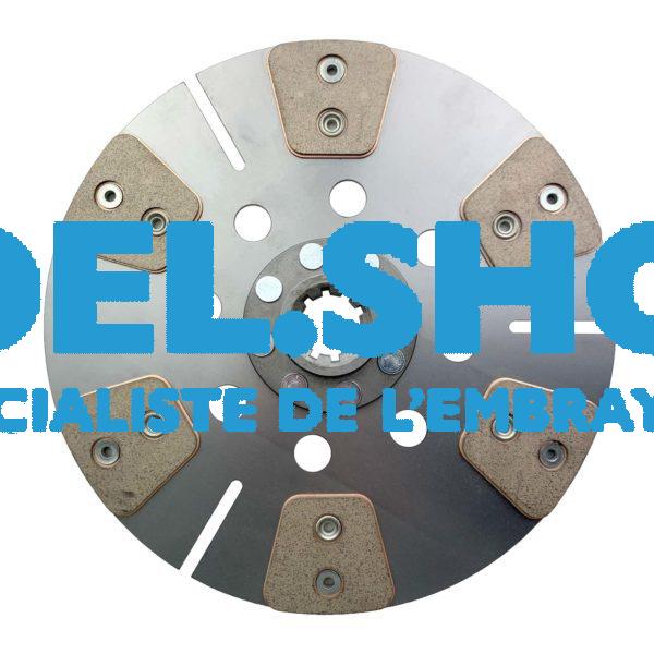 Disque d'embrayage céra. Poclain - 28 X 35 - ⌀275 - 10 Can.