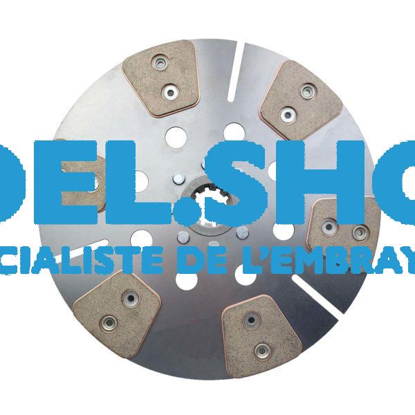 Disque d'embrayage céra. Poclain - 28 X 35 - ⌀275 - 10 Can.