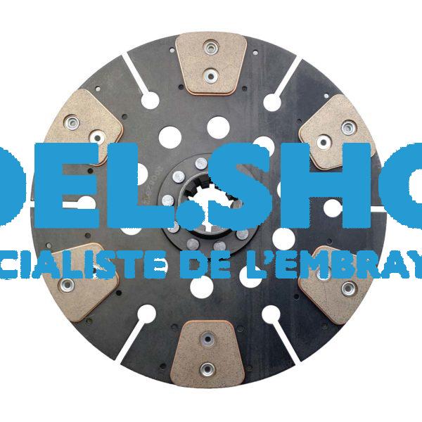 Disque d'embrayage 36 X 45 - Poclain AV. Céra. - ⌀310 - 10 Can.