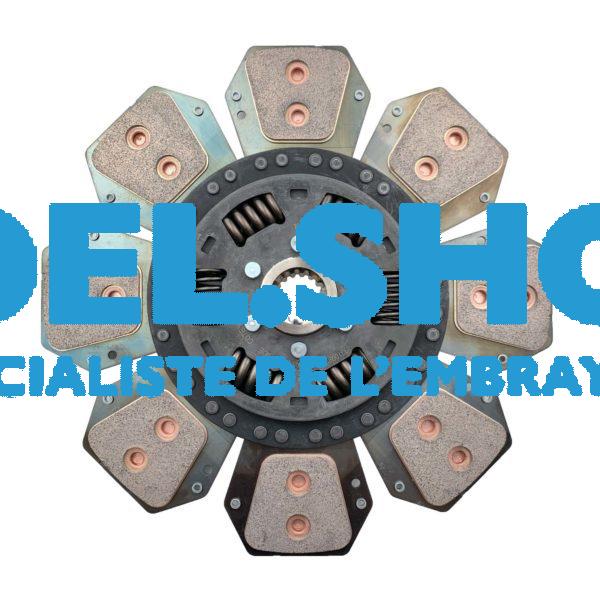 Disque d'embrayage 45 X 50 - Renault Av. Céra. - ⌀310, 18 Can.