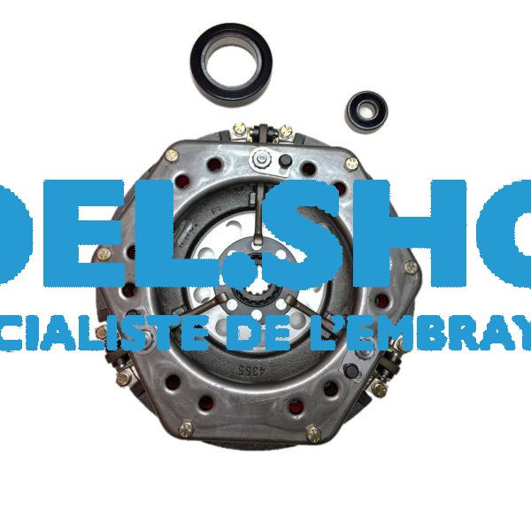 Kit embrayage tracteur fiat3 Leviers - Ø280/250 18 et 12 cannelures