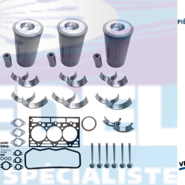 Kit revision moteur Case IH D179 origine KS - Tracteur Agricole
