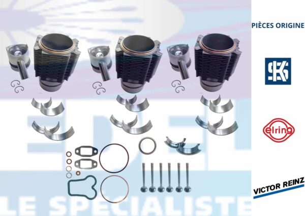 Kit revision moteur MWM AKD112 origine KS - Tracteur Agricole